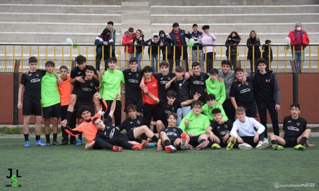 CALCIO – La Junior Sport Lab vince la regular season del Campionato Provinciale Under 17