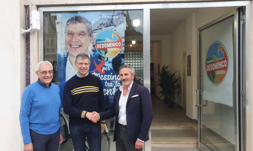 MESSINA AMMINISTRATIVE – ‘Percorso Comune’ dice sì a Franco De Domenico