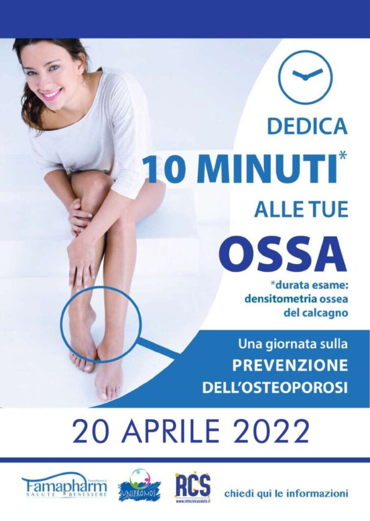STAR MEGLIO – A Brolo, il 20 aprile, una giornata informativa gratuita sull’osteoporosi
