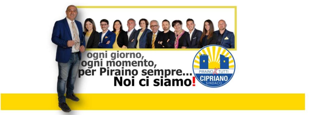 ELEZIONI PIRAINO – Ecco la squadra dell’avvocato Cipriano