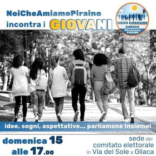 ELE\PIRAINO\2022 – Cusmano incontra i giovani domenica