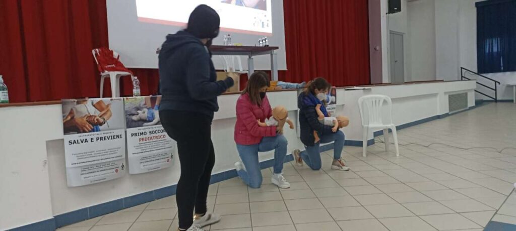 GIOIOSA MAREA – Conclusi i due giorni di formazione per il primo soccorso pediatrico