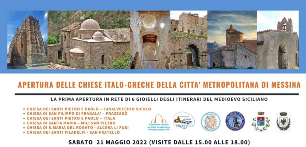 CHIESE BASILIANE – Aperte sabato le chiese italo-greche della Città Metropolitana