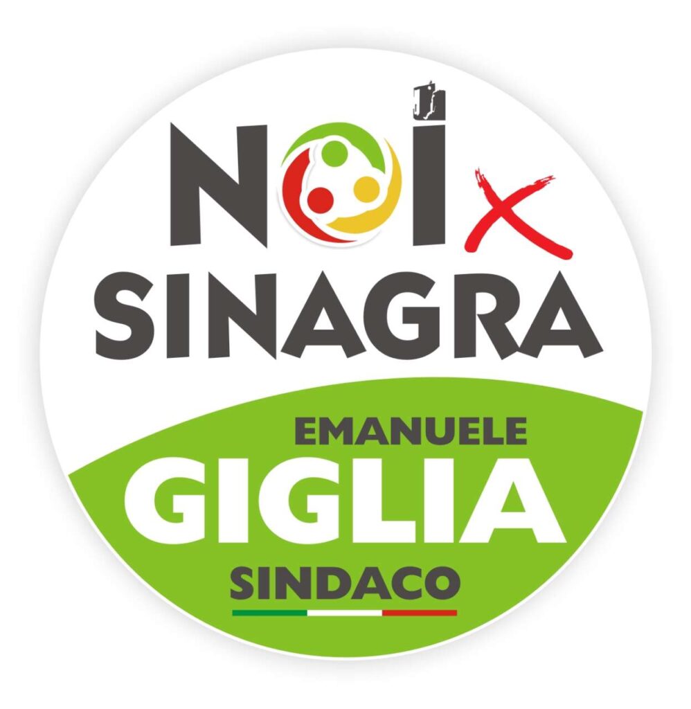 “NOI PER SINAGRA” – Il logo della lista di Emanuele Giglia