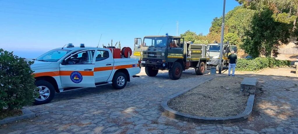 EMERGENZA INCENDI – A Piraino tra le priorità c’è quella di ripristinare e riattivare le manichette antincendio