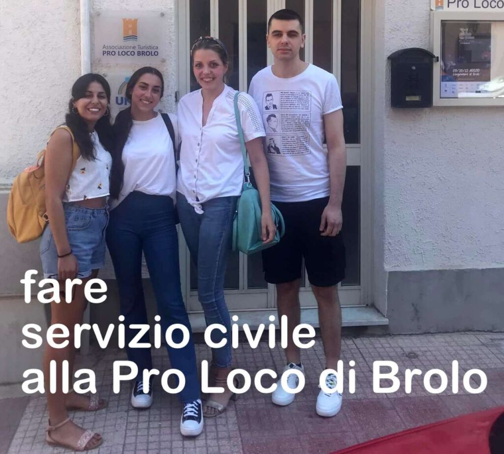 SERVIZIO CIVILE – La Pro Loco di Brolo raddoppia