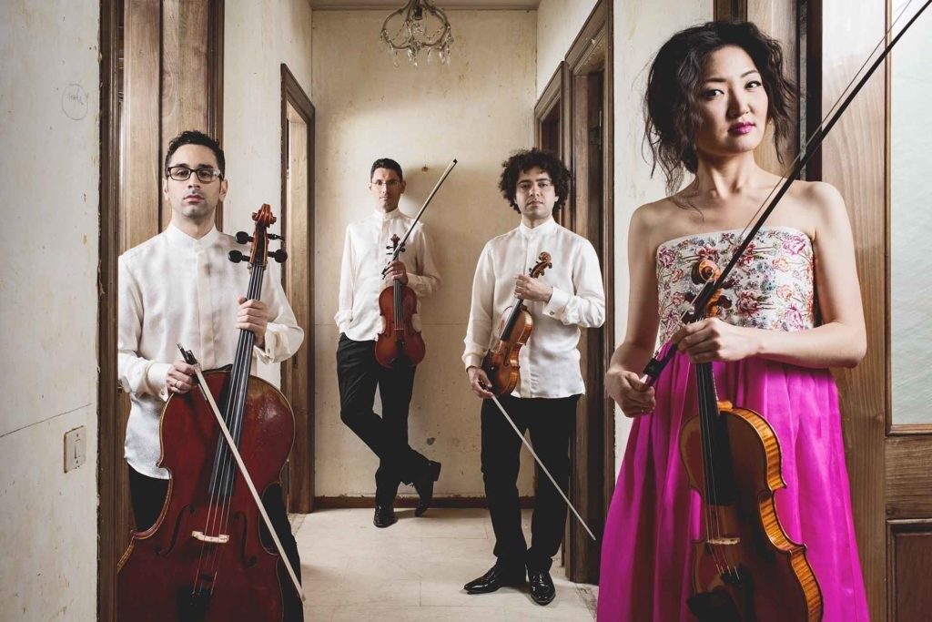 QUARTETTO HENAO – Lunedì 18 a Villa Pulejo concerto per il festival nazionale “Musica con Vista 2022”