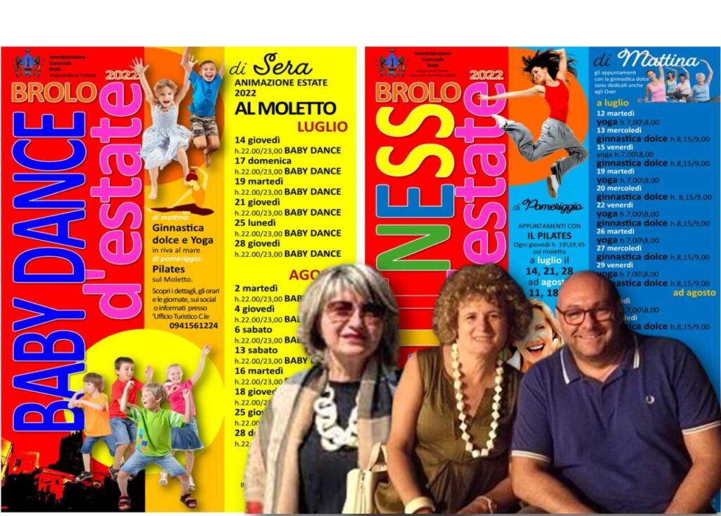 ANTEPRIMA D’ESTATE – A Brolo presentato il programma dedicato al fitness, yoga, pilates, animazione e ginnastica dolce