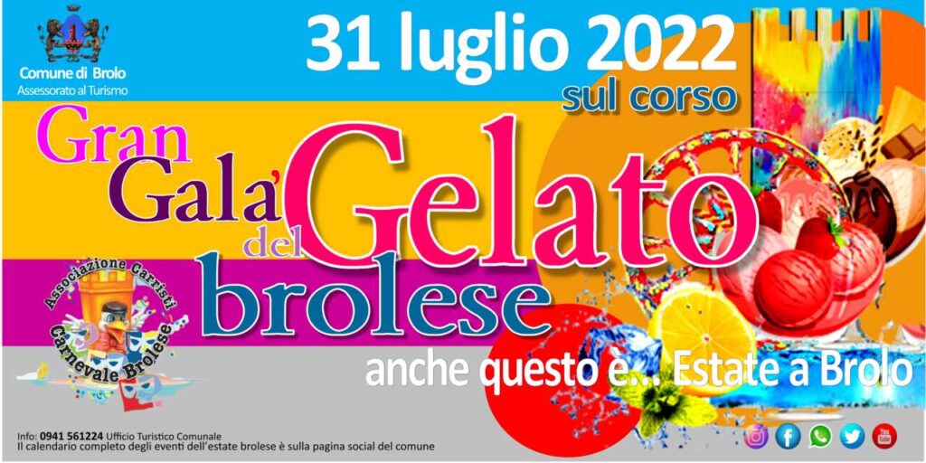 GALA’ DEL GELATO BROLESE – Domani sera sul corso la grande festa del gusto