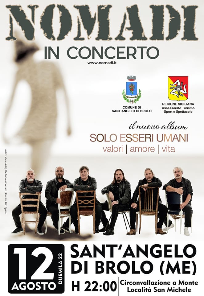 OGGI – I Nomadi a Sant’Angelo di Brolo