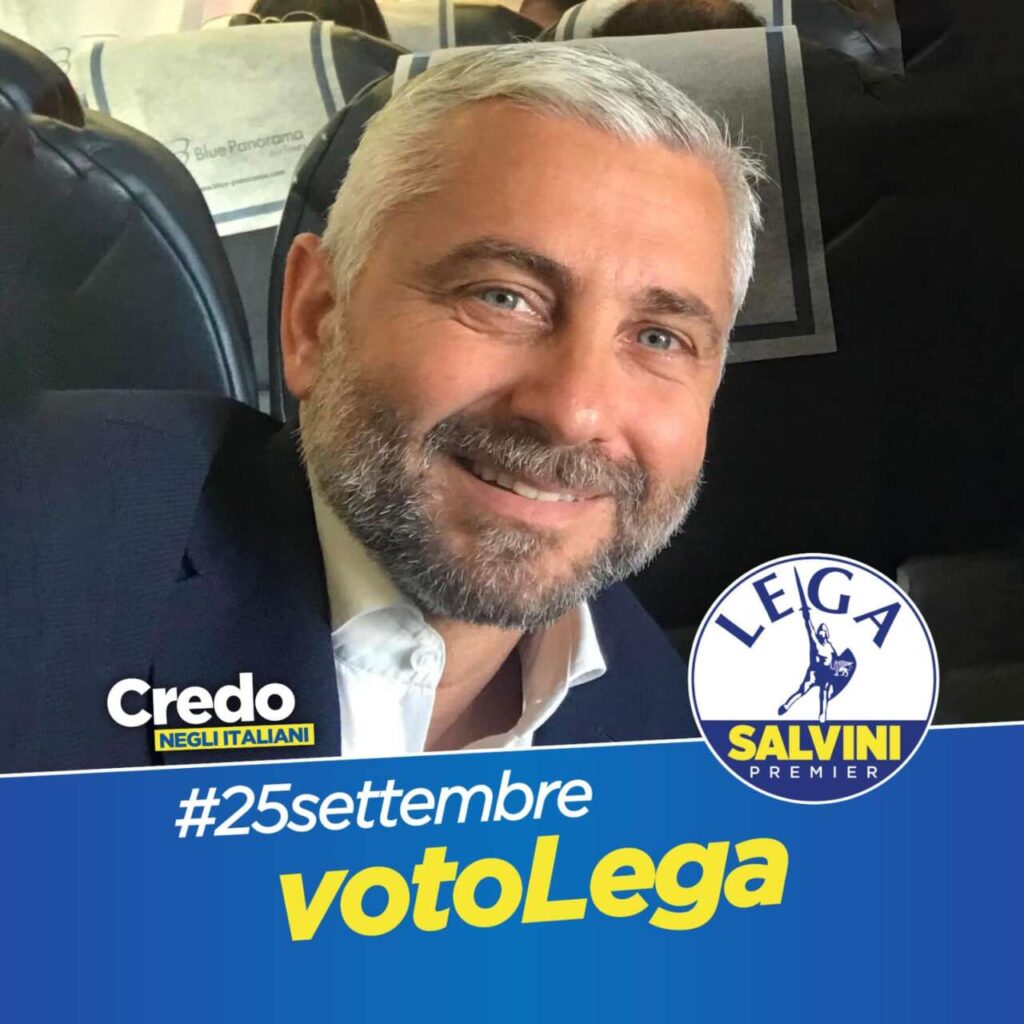 CANDIDATI – Germanà capolista per la Lega al Senato nel collegio della Sicilia Orientale