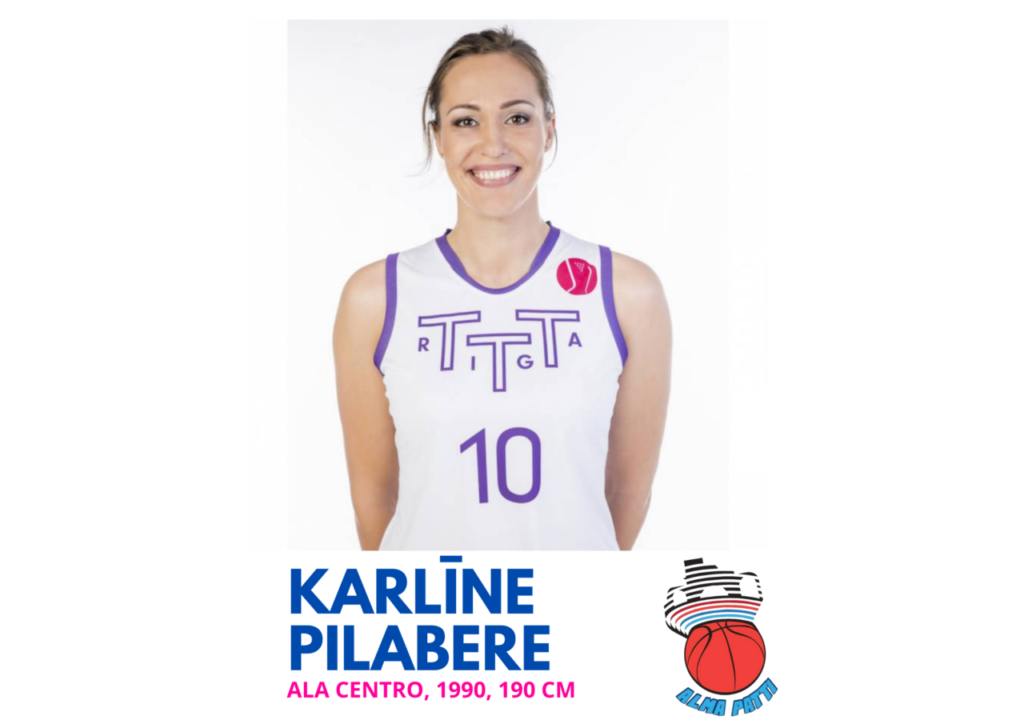 BASKET – Dall’A1 a Patti, la lettone Karlīne Pilābere è un nuova giocatrice dell’Alma Basket