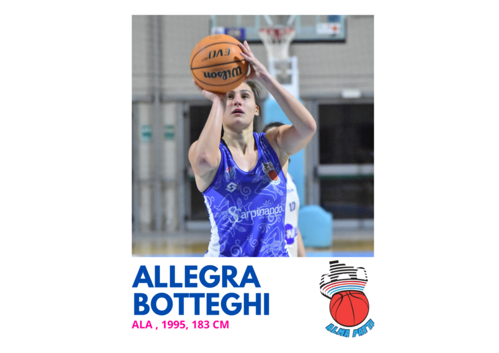 BASKET – L’Alma Patti rinnova Allegra Botteghi