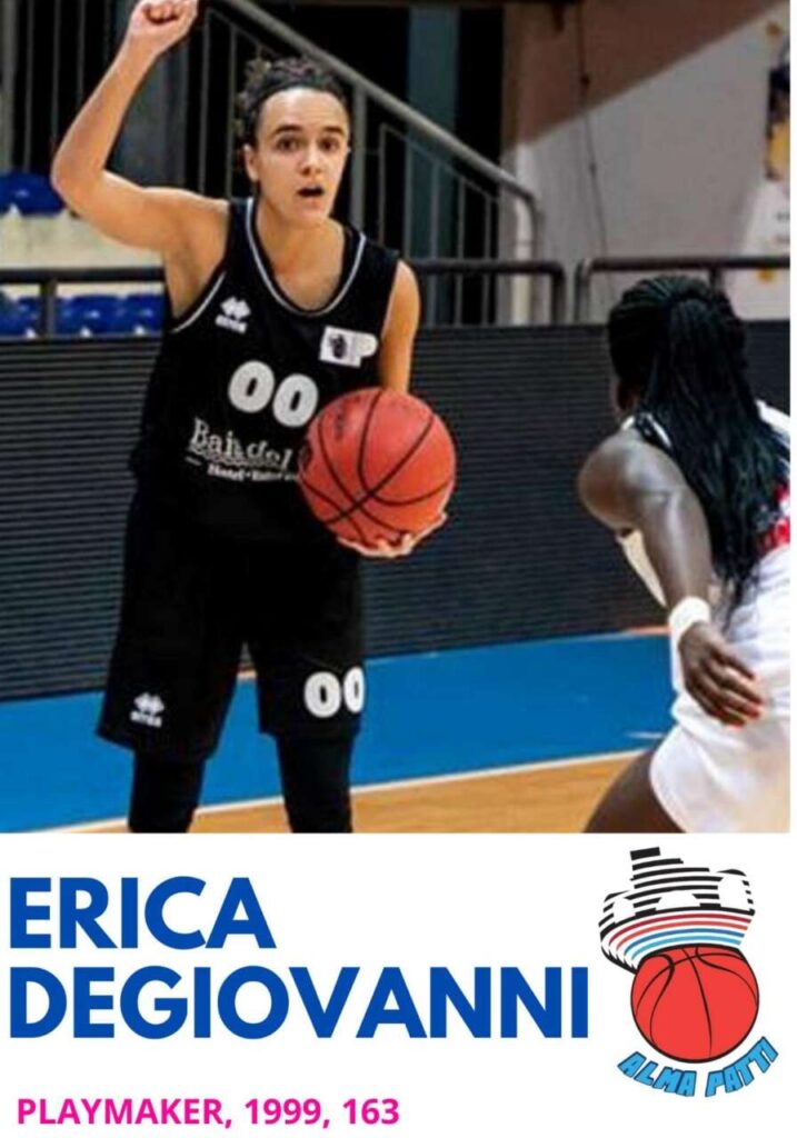 BASKET – Alma Patti, arriva Erica Degiovanni
