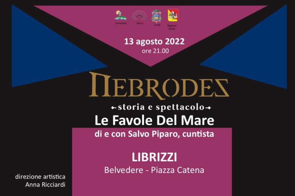 NEBRODES – A Librizzi visite e spettacolo di cuntu di Salvo Piparo
