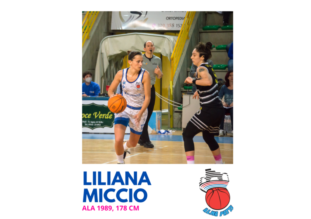 BASKET – Liliana Miccio vestirà ancora la maglia dell’Alma Patti
