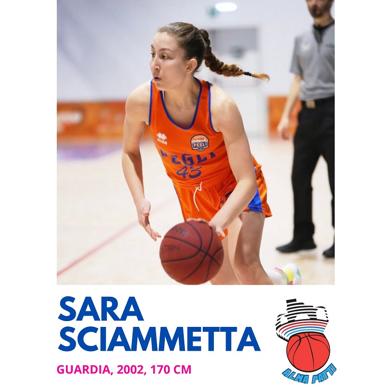 BASKET – Alma Patti: Bentornata a casa Sara Sciammetta