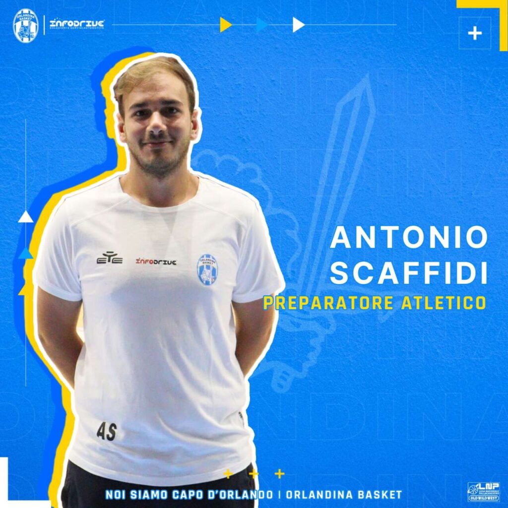 BASKET – Orlandina, Antonio Scaffidi è il nuovo preparatore atletico