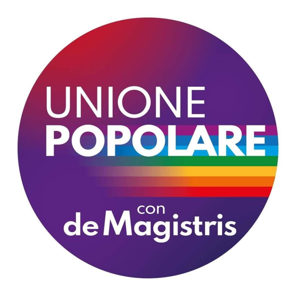 UNIONE POPOLARE – Simbolo ammesso e diffuso programma elettorale
