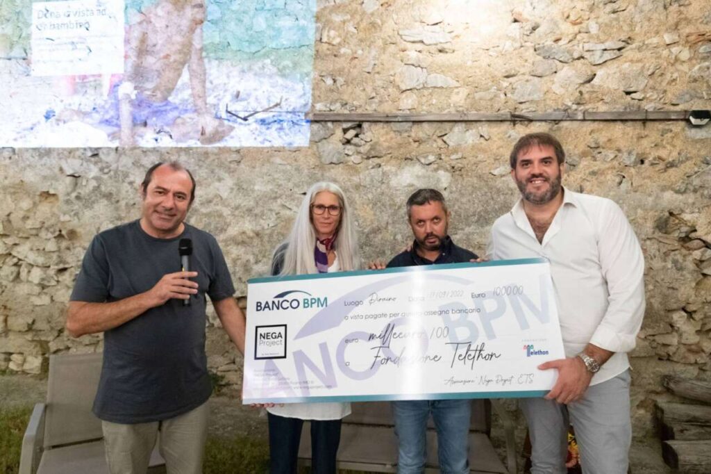 NEGA PROJECT – Donate somme alla Fondazione Telethon