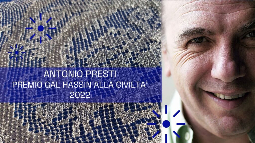 RICONOSCIMENTI – Premio speciale GAL Hassin alla civiltà ad Antonio Presti
