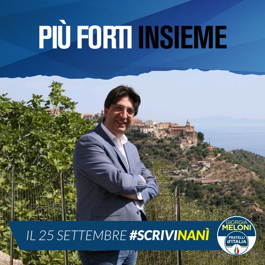 GAETANO NANÌ – Le vostre proposte per una SICILIA più forte