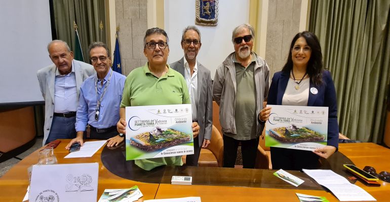 PALAZZO DEI LEONI – Presentata la X edizione della “Settimana del Pianeta Terra”