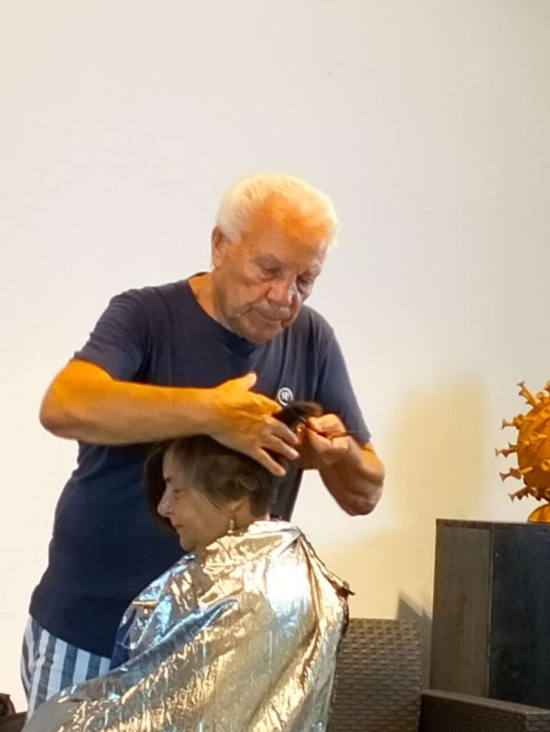 SAURO PAESANTI – In passerella tra arte e hair moda con “Colibrì” a BroloinArte 2022
