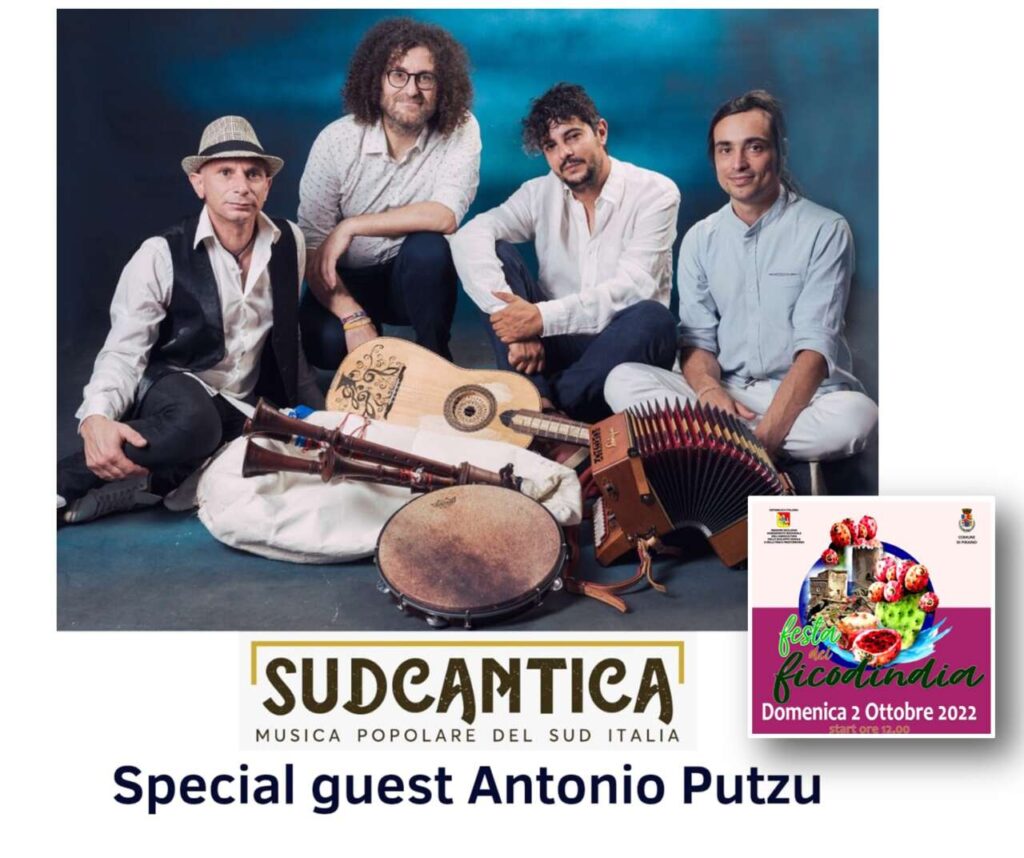 FESTA DEL FICODINDIA – A Piraino anche i SudCantica. Ci si può arrivare con il bus navetta