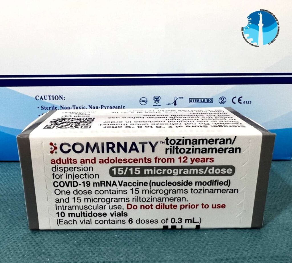 COVID – Nuovi vaccini versione bivalente: al via somministrazioni a Messina in Fiera da domani