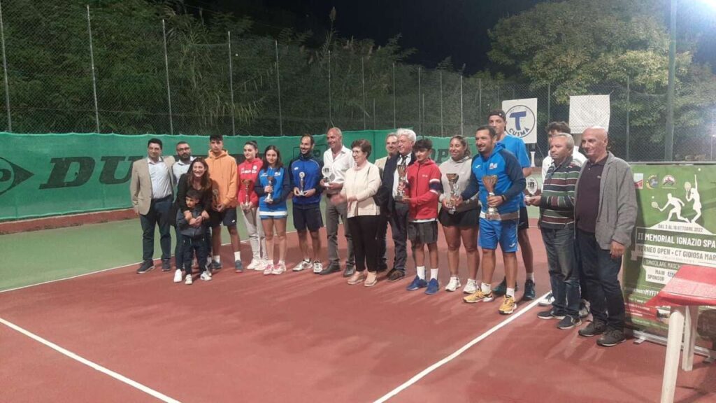 TENNIS A GIOIOSA MAREA – Si è concluso il Memorial dedicato a Ignazio Spanò