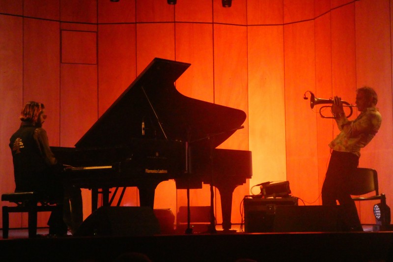 PALACULTURA – Paolo Fresu & Dino Rubino, tra jazz e poesia, hanno entusiasmato il pubblico di Messina