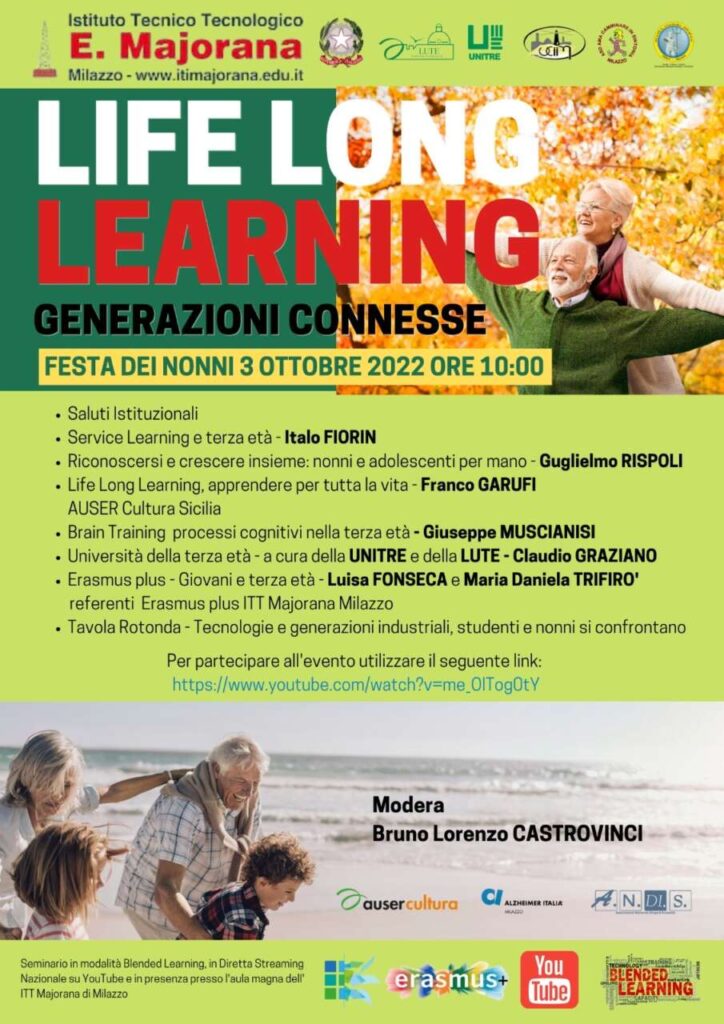 MILAZZO – Al Majorana “Generazioni a confronto” per la Festa Nazionale dei Nonni