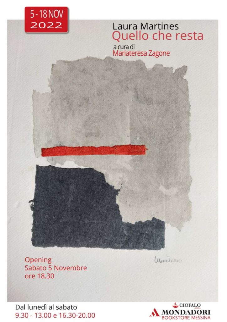 MOSTRE – A Messina “Quello che resta” di Laura Martines