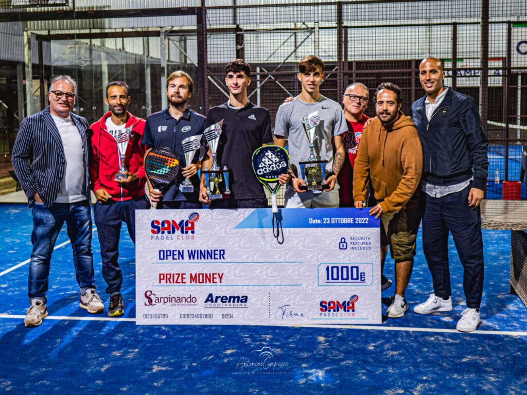 PADEL – Al Torneo Open Scarpinando vincono Abbate- Stracquadaini