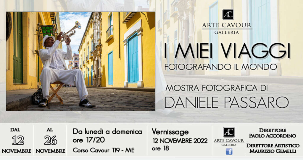 MOSTRE – “I miei viaggi – Fotografando il mondo” di Daniele Passaro alla Galleria Arte Cavour