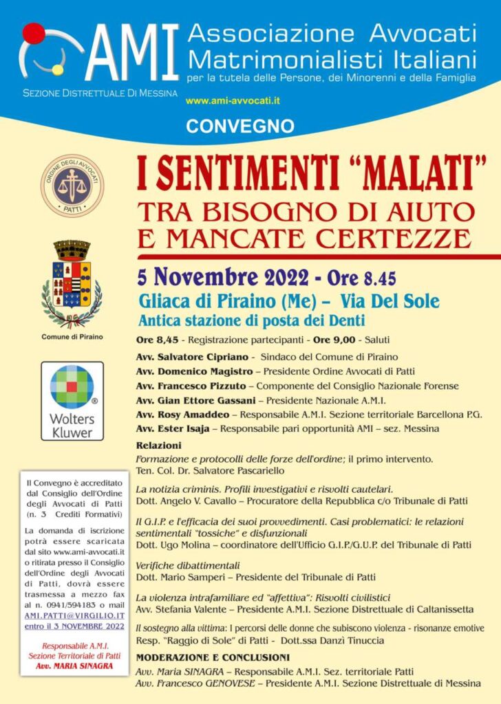 A.M.I. – “I Sentimenti Malati”