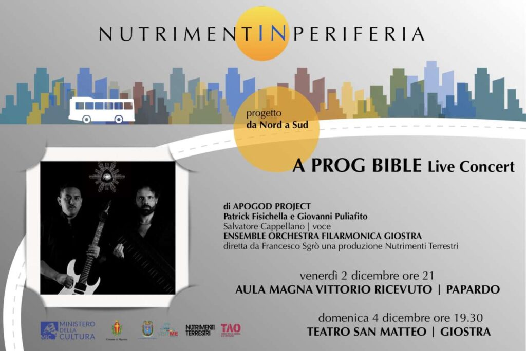 A PROG BIBLE – Il Live Concert degli Apogod Project per NutrimentINPeriferia