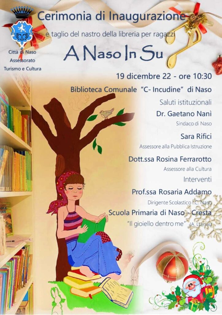 NASO – In biblioteca per imparare, scoprire e divertirsi, ecco A Naso In Su