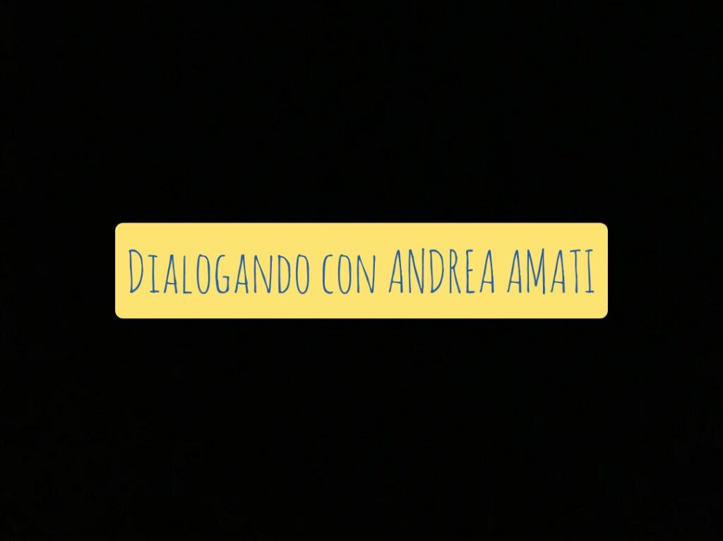 ANDREA AMATI – “Rientro in quella generazione che, forse, faceva e ancora fa arte per un’esigenza fine a se stessa e non per raggiungere la popolarità”