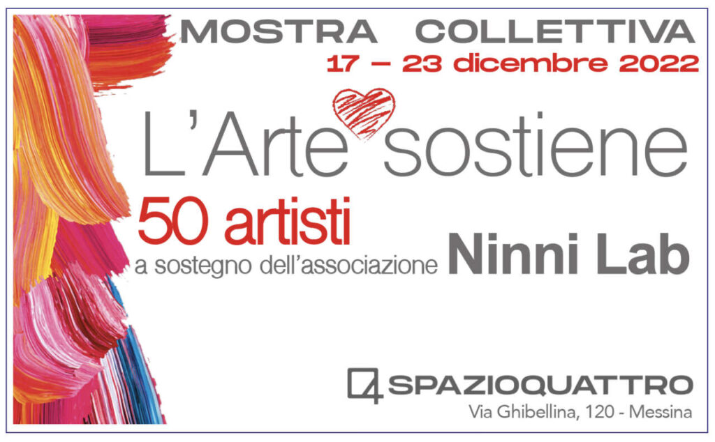 MOSTRE – 50 artisti sostengono l’associazione NinniLab