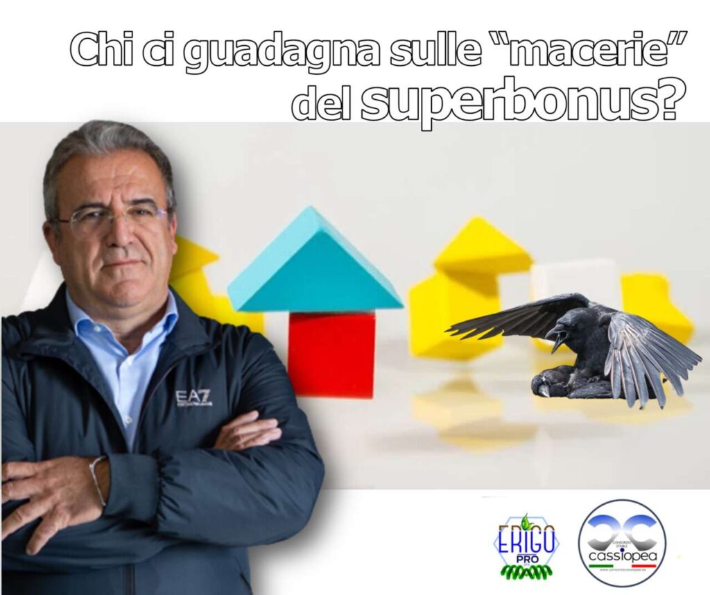 GIUSEPPE PETTINA – Chi ci guadagna sulle macerie del superbonus?