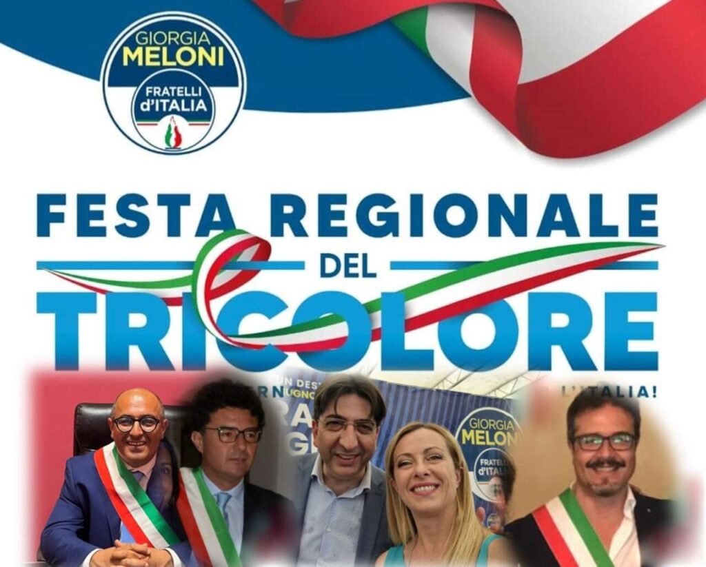 PATRIOTI IN COMUNE – Tanti sindaci nebroidei a Catania alla Festa Tricolore della Meloni