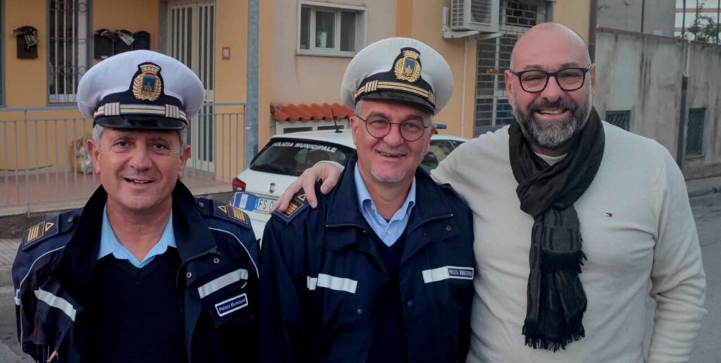 IN SERVIZIO – La nuova unità della polizia locale brolese, Enzo Coppolino, già operativo