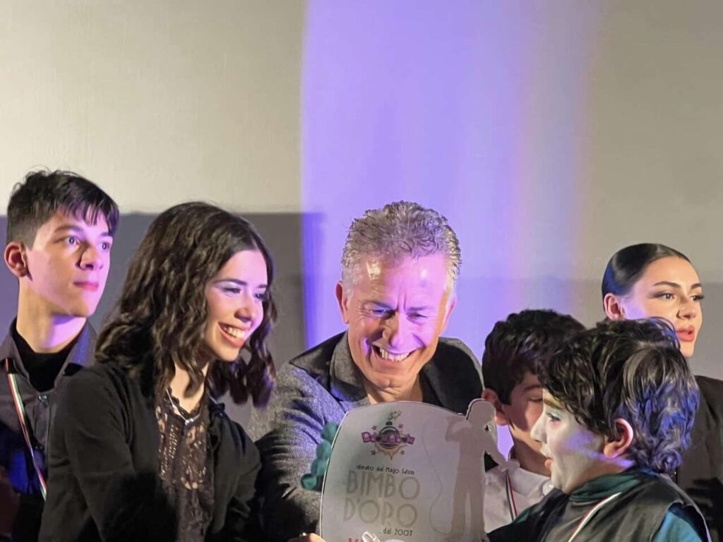 AURORA E DAVIDE – Tra gli ospiti d’onore della serata conclusiva del Bimbo D’Oro