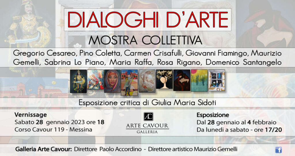 MOSTRE – “Dialoghi d’arte” alla Galleria Arte Cavour