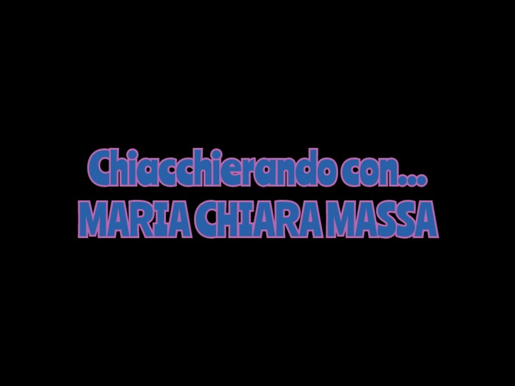 MARIA CHIARA MASSA – “La mia prima macchina da cucire la conservo, benché sia sbilenca e imperfetta, per ricordarmi che so come si fa a cucire e che sono capace di rinascere mille volte…”