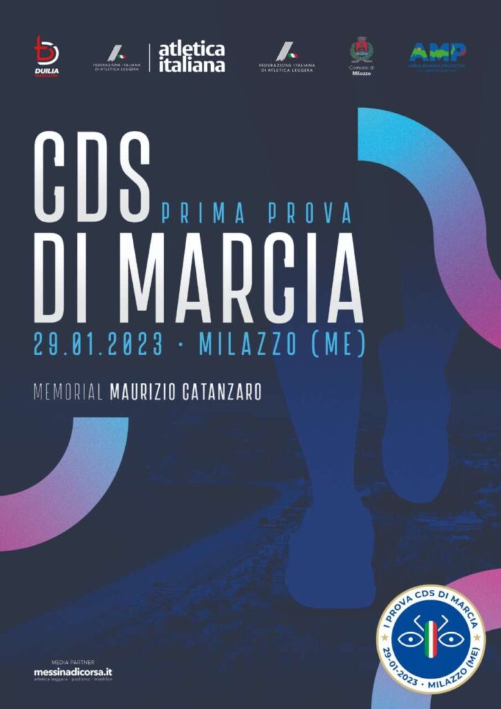 MARCIA – 1^ prova dei CDS di marcia: in palio a Milazzo i “pass” per la Coppa Europa