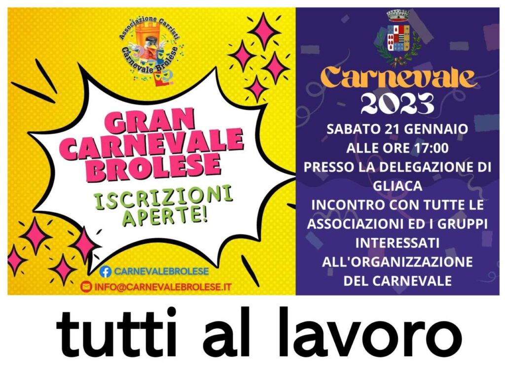 CARNEVALE 2023 – In movimento per organizzare le sfilate a Piraino e Brolo