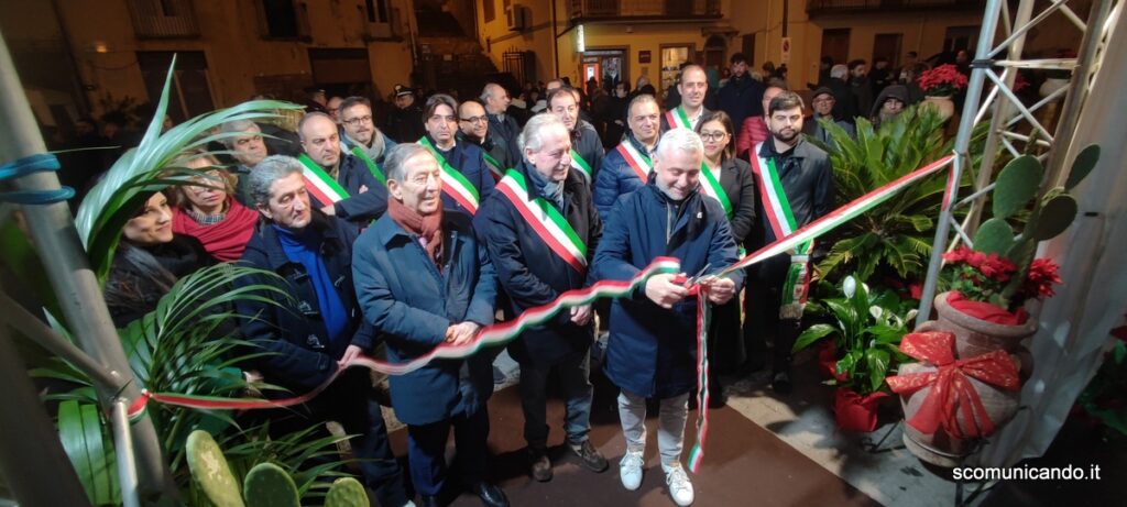 DENTRO LA FIERA – Le foto dell’inaugurazione della Fiera del Salame e dei prodotti tipici Val di Sant’Angelo